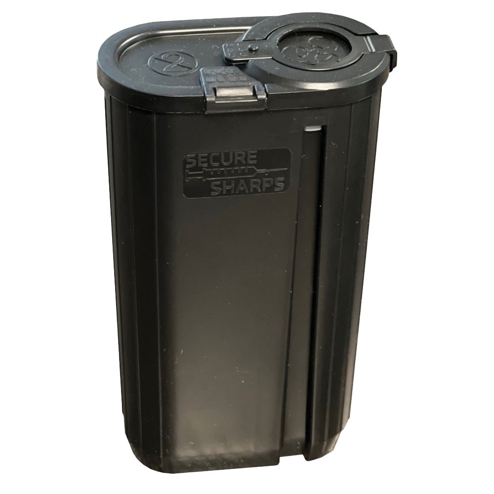 HR250S Pocket Sharps Container - Black