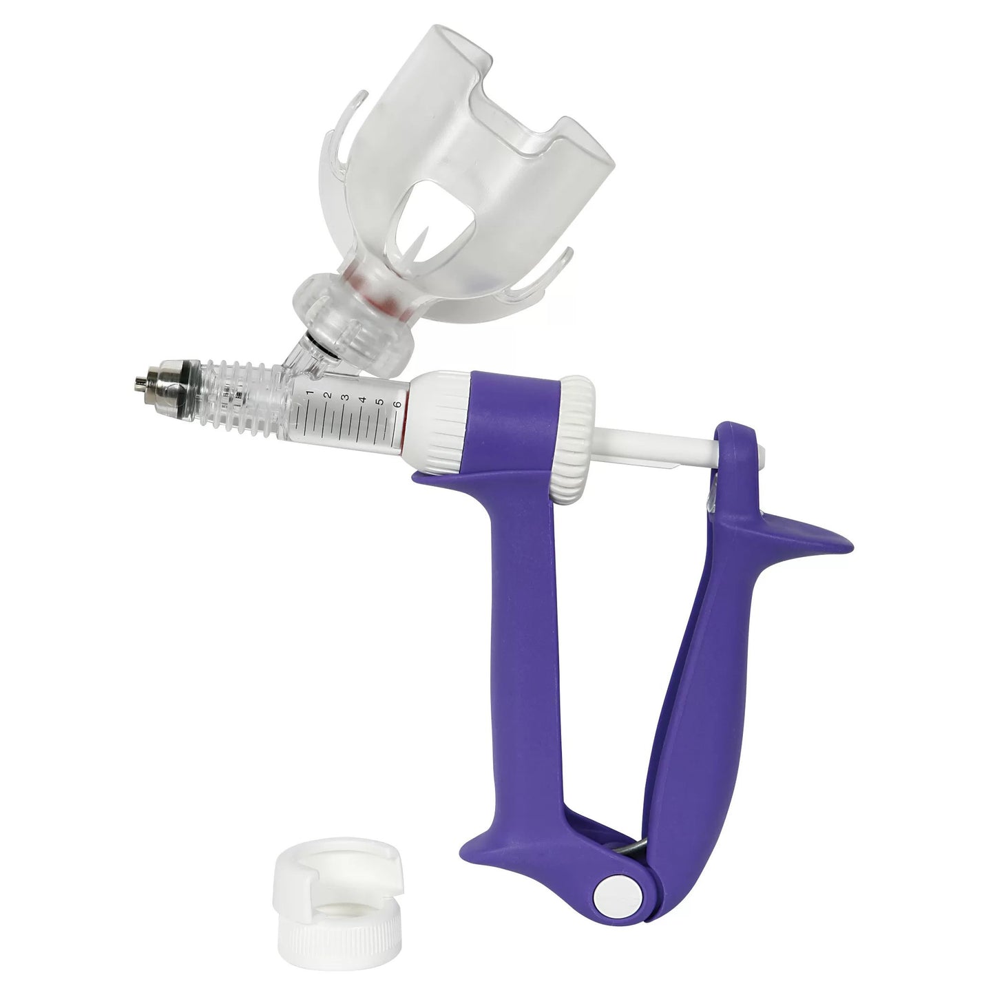 Simcro™ 6 mL Premium Bottle Mount Injector