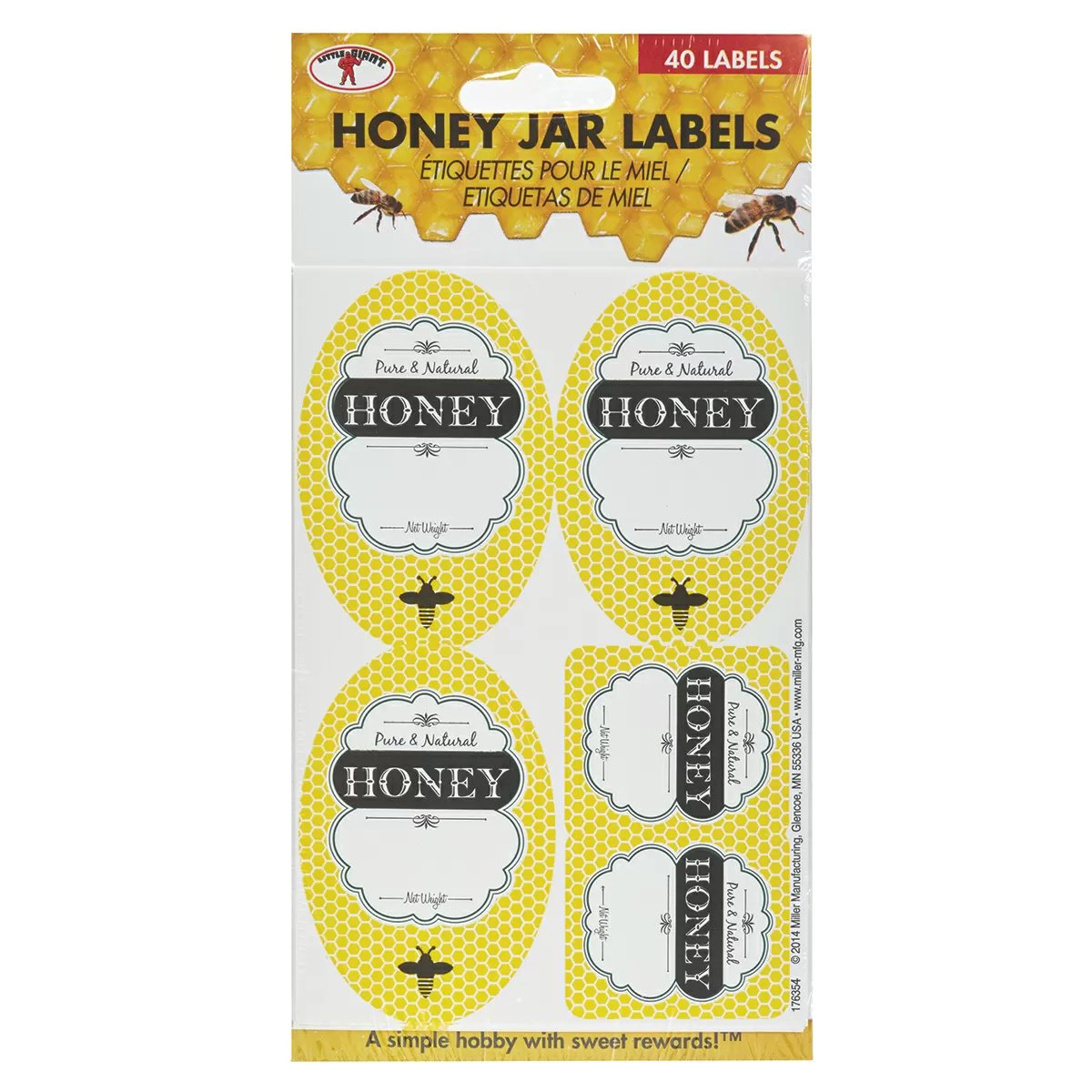 Little Giant® Honey Jar Labels