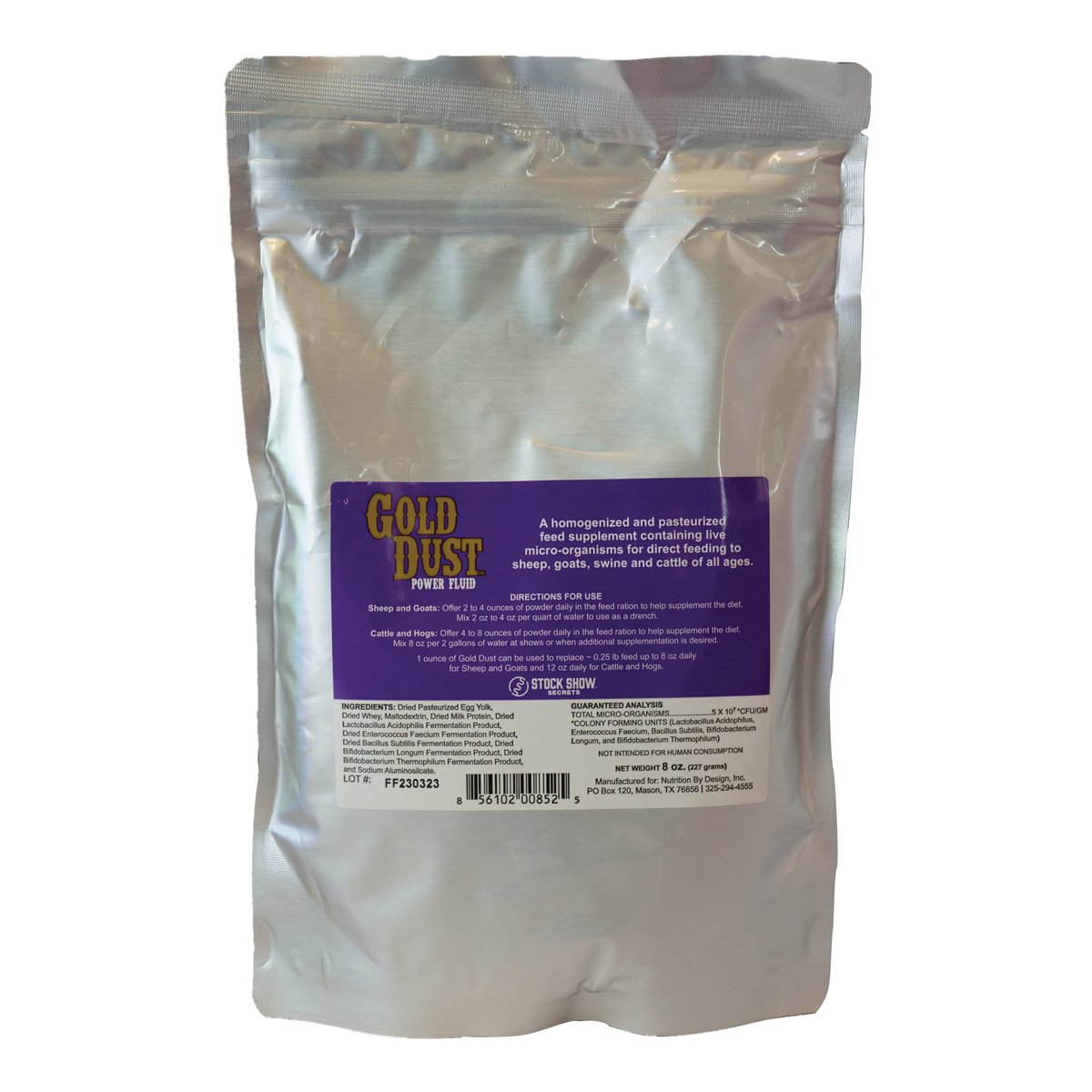 Sullivan Supply® Gold Dust, 8 oz. Bag