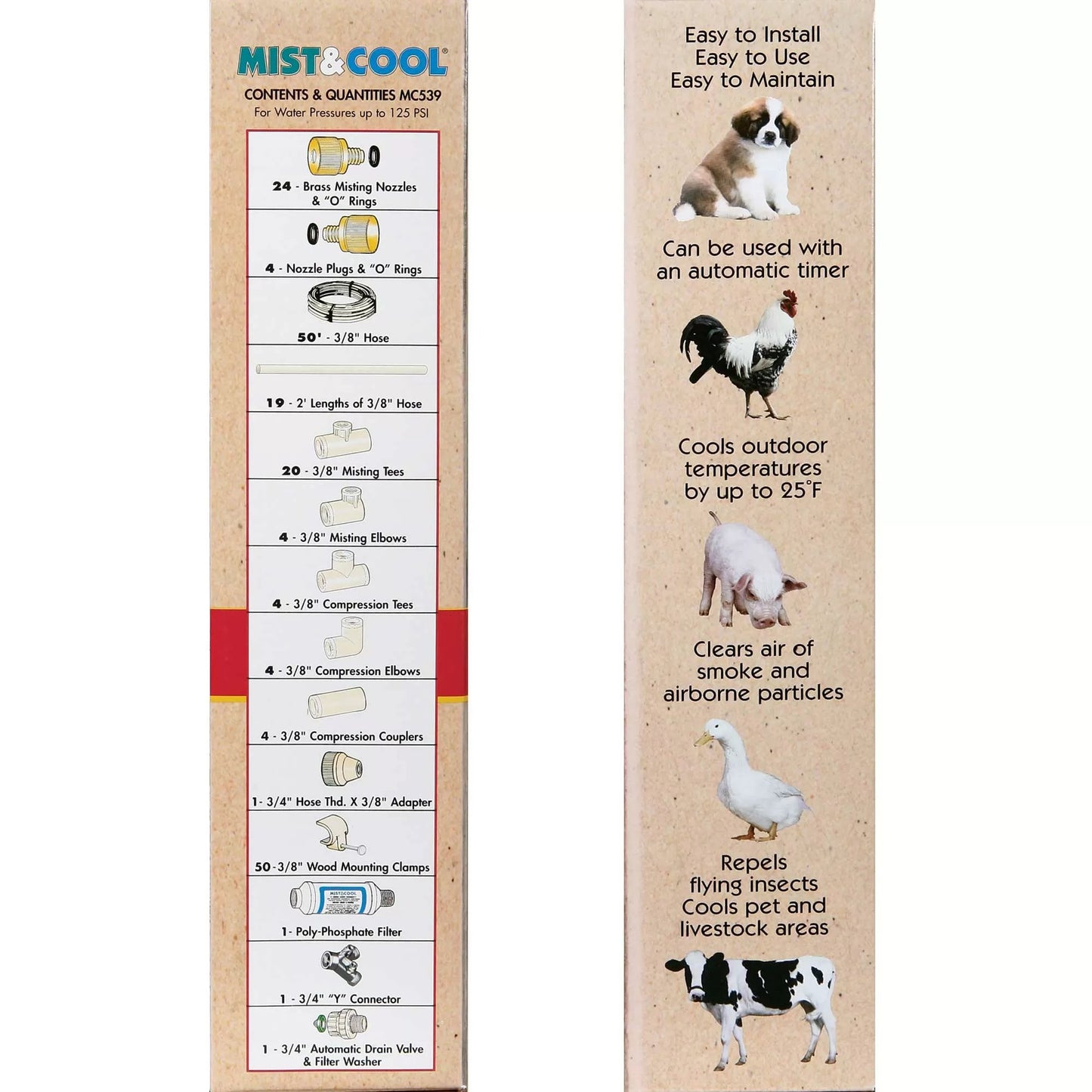 Mist & Cool® 3/8" Corral Cooler™