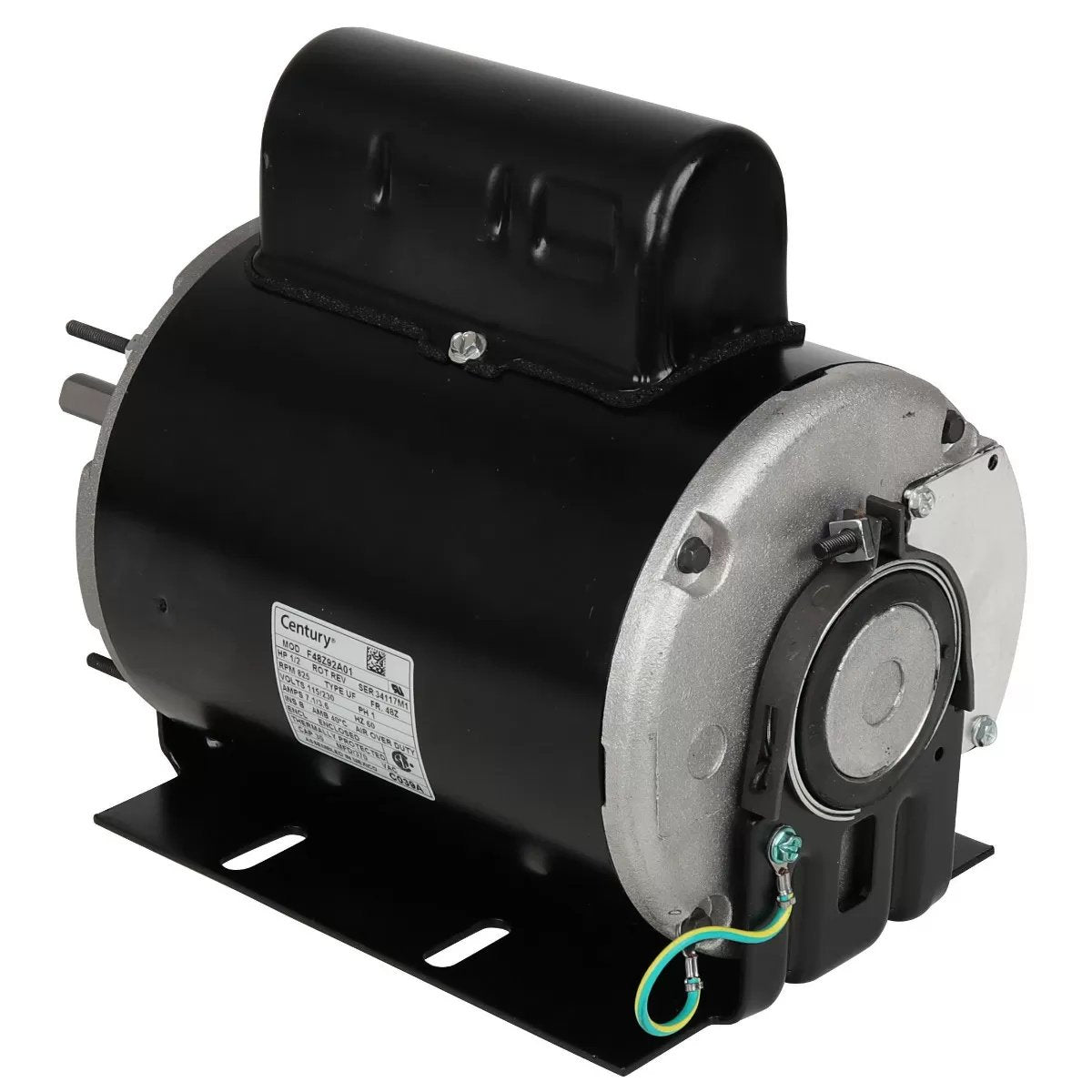 Century® CO39A Single Speed Fan Motor - 1/2 HP