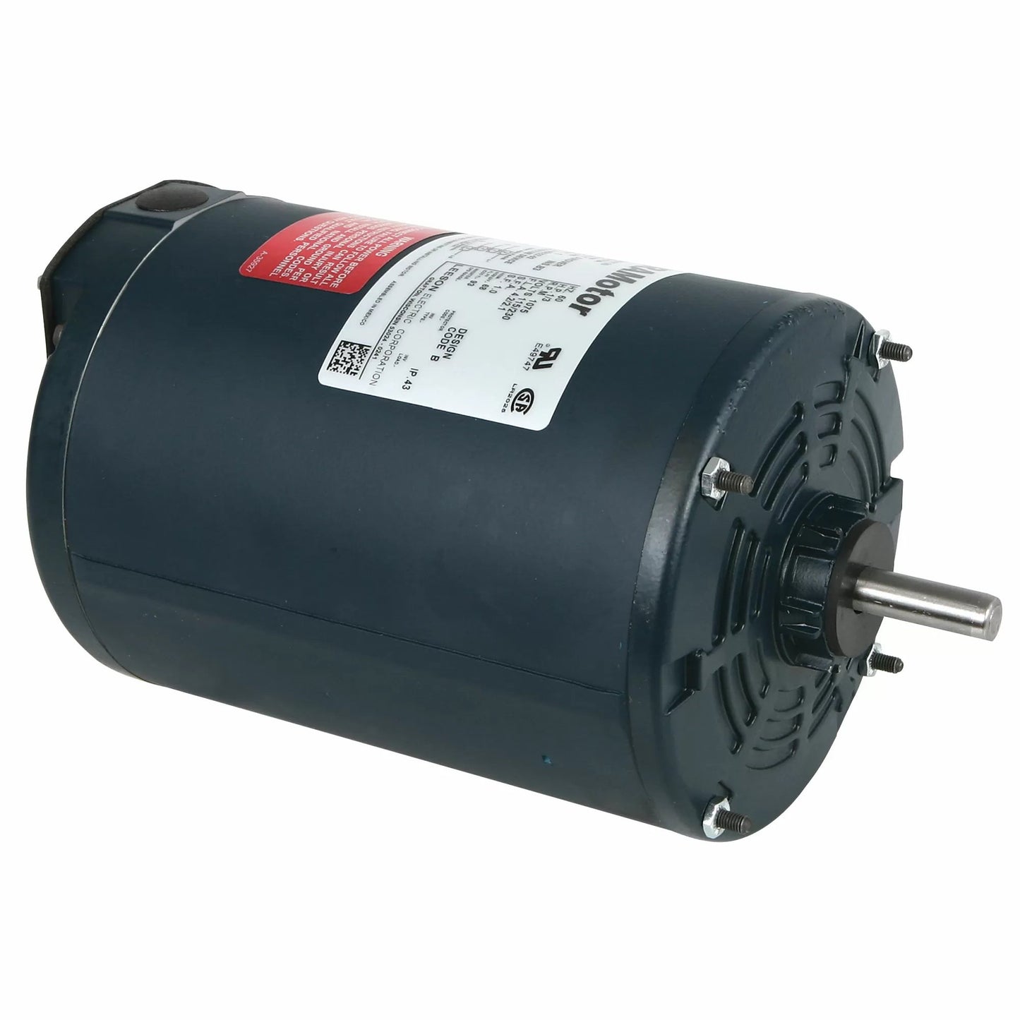 DURAMotor® Band-Mount 1/3 HP Fan Motor - 1,075 RPM