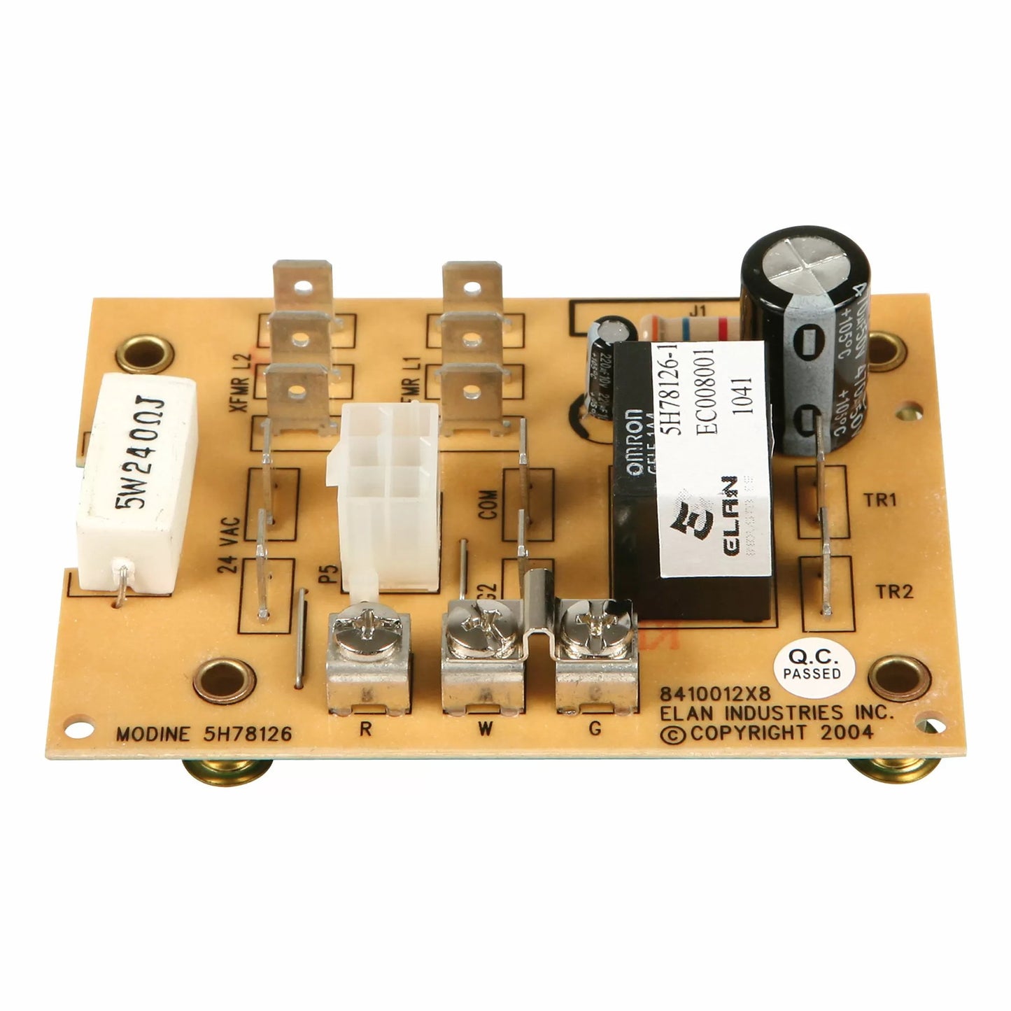 Modine® Hot Dawg® Heater Terminal Board with Time Delay Relay - HD30 - HD75