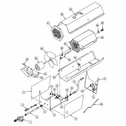 LB ® Tradesman® Portable Forced Air Heater