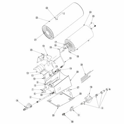 LB ® Tradesman® Portable Forced Air Heater