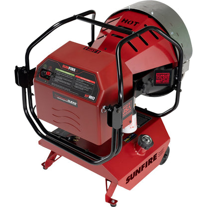 Sunfire SF80 Indoor/Outdoor Portable Radiant  Diesel/Kerosene Heater - 80,000 BTU