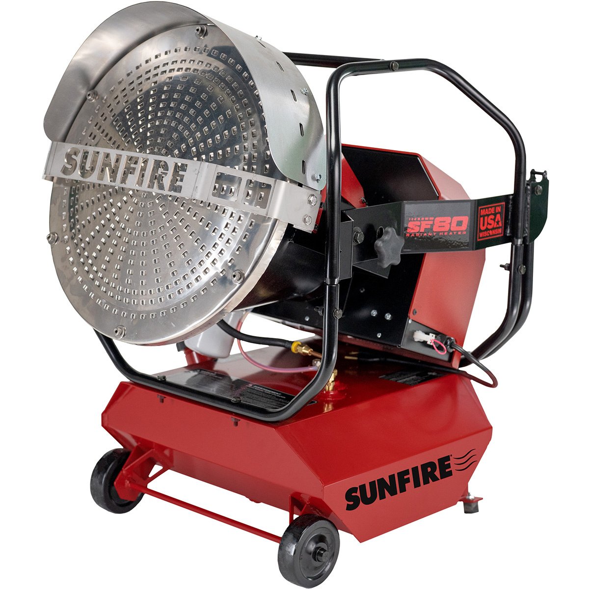 Sunfire SF80 Indoor/Outdoor Portable Radiant  Diesel/Kerosene Heater - 80,000 BTU