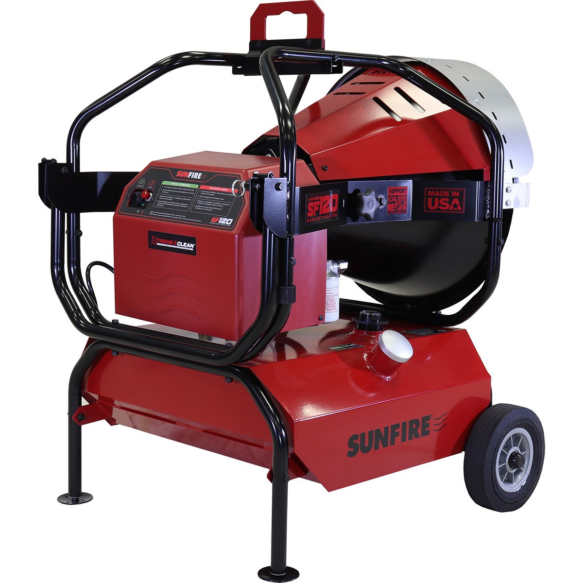 Sunfire SF120 Portable indoor/Outdoor Radiant Diesel/Kerosene Heater - 120,000 BTU