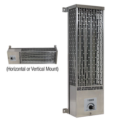 King Electric Stainless Steel Pump House Heaters