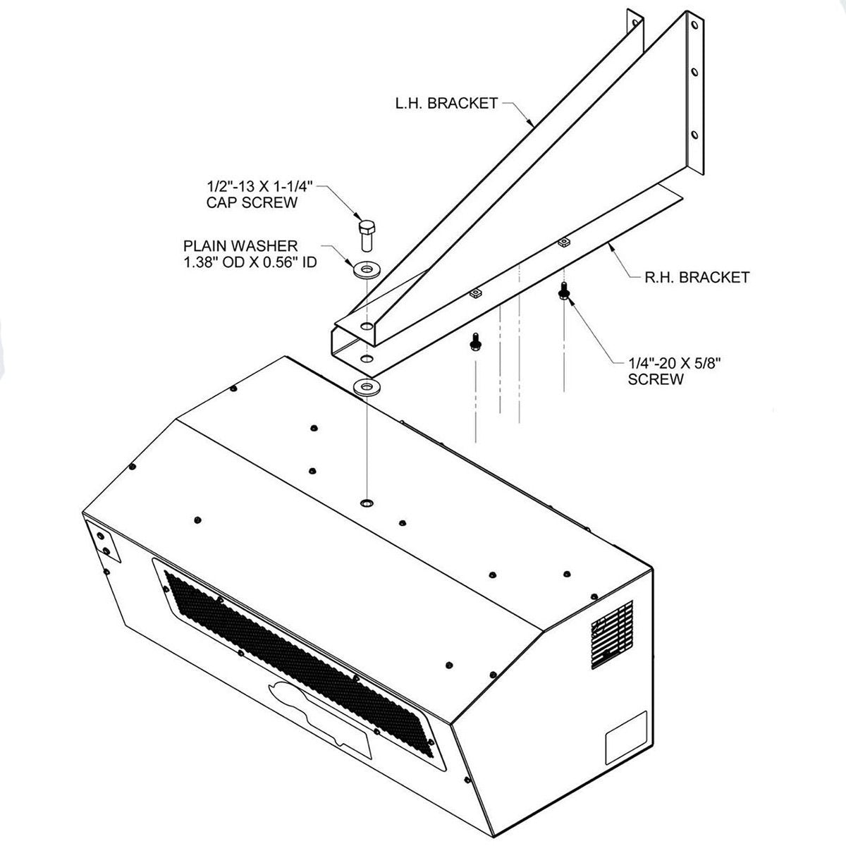 Modine Amp Dawg™ Wall Mount