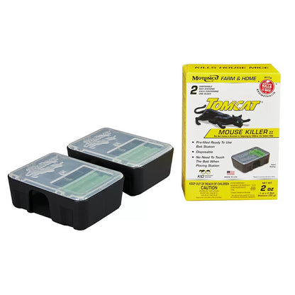 Motomco Tomcat® Disposable Mouse Bait Stations