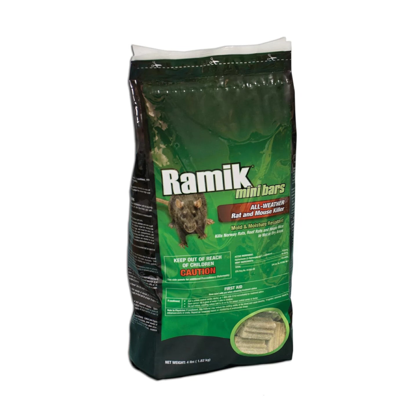 Ramik® Rodenticide Mini Bars - 4 lb