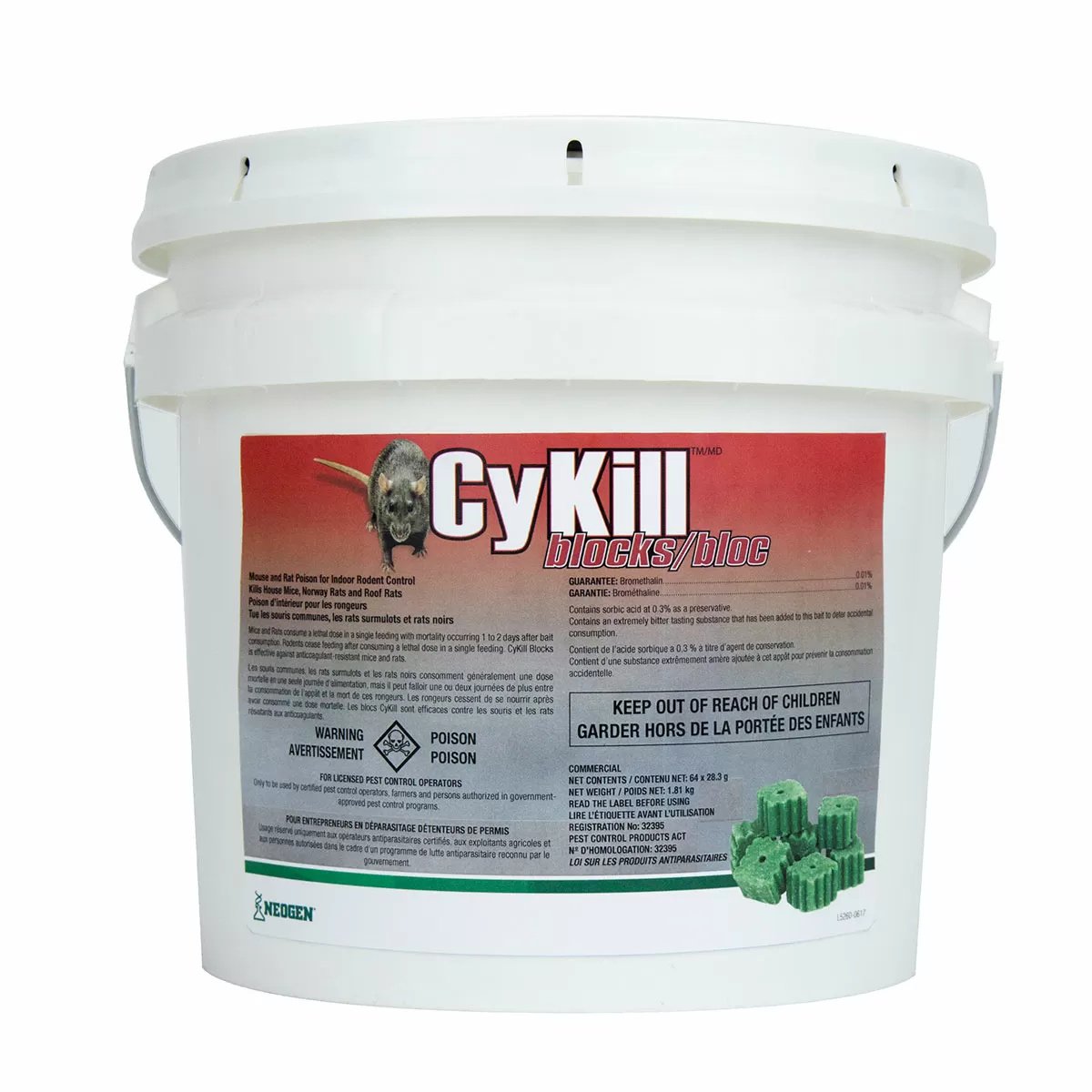 CyKill™ Rat & Mouse Blocks - 9 lbs.