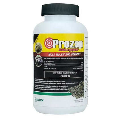 PROZAP® Mole & Gopher Pelleted Bait