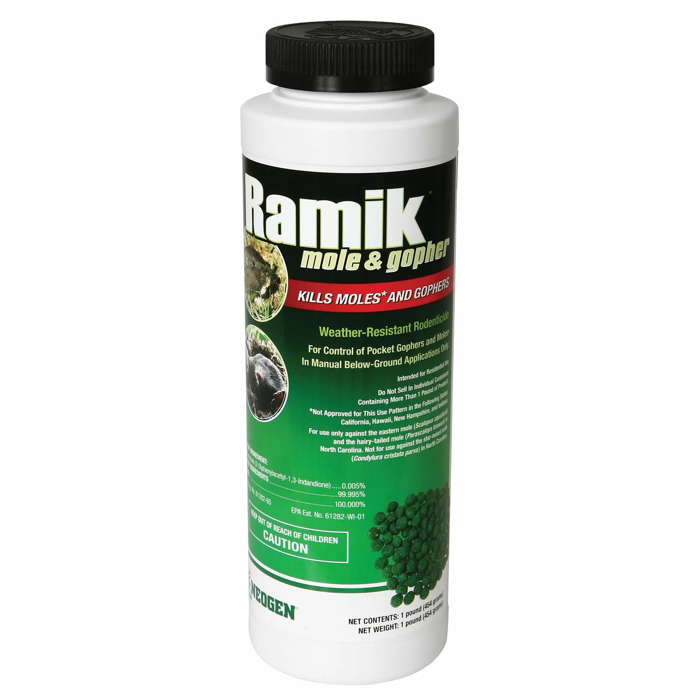 Ramik® Mole & Gopher Rodenticide - 1 lb.