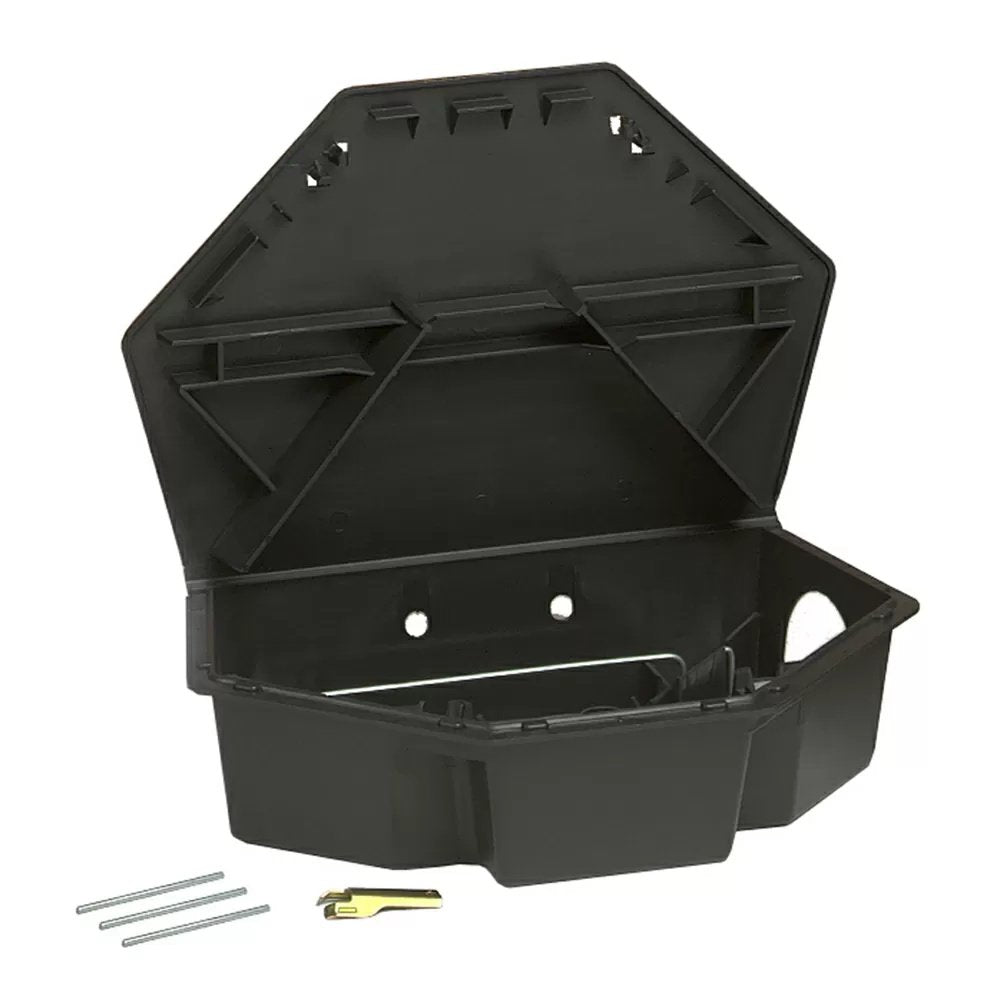 Motomco Tamper Resistant Low Profile Rat Bait Station