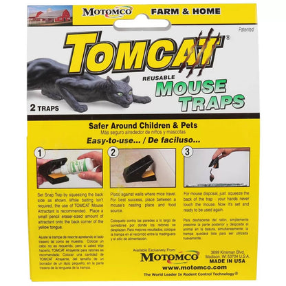 Motomco Mouse Traps - 2 Pack