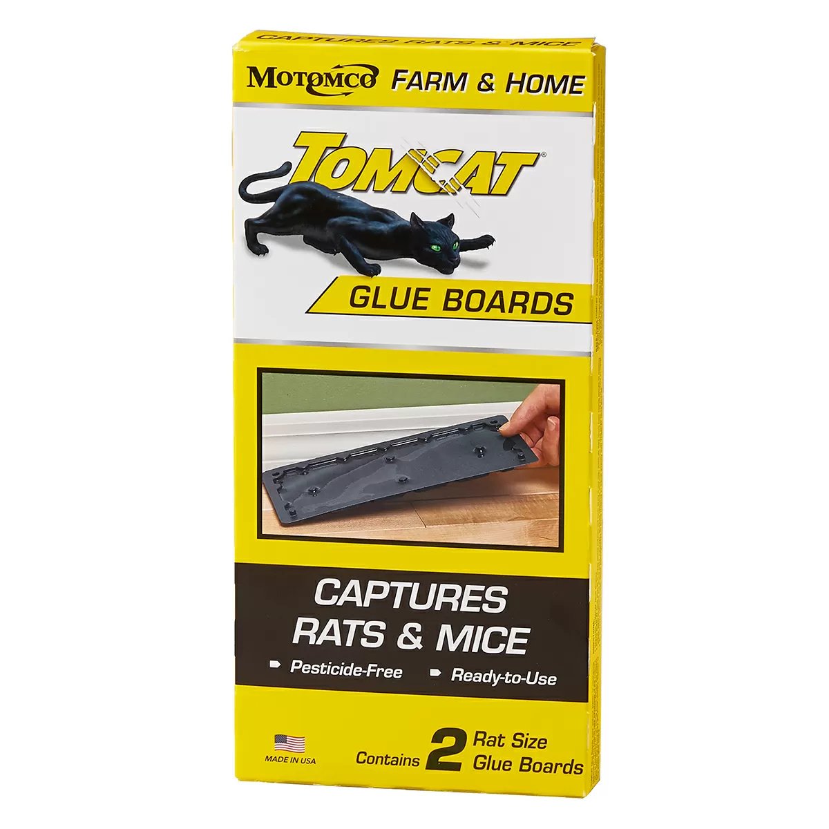 Motomco Tomcat® Rat Glue Boards - 2 Pack