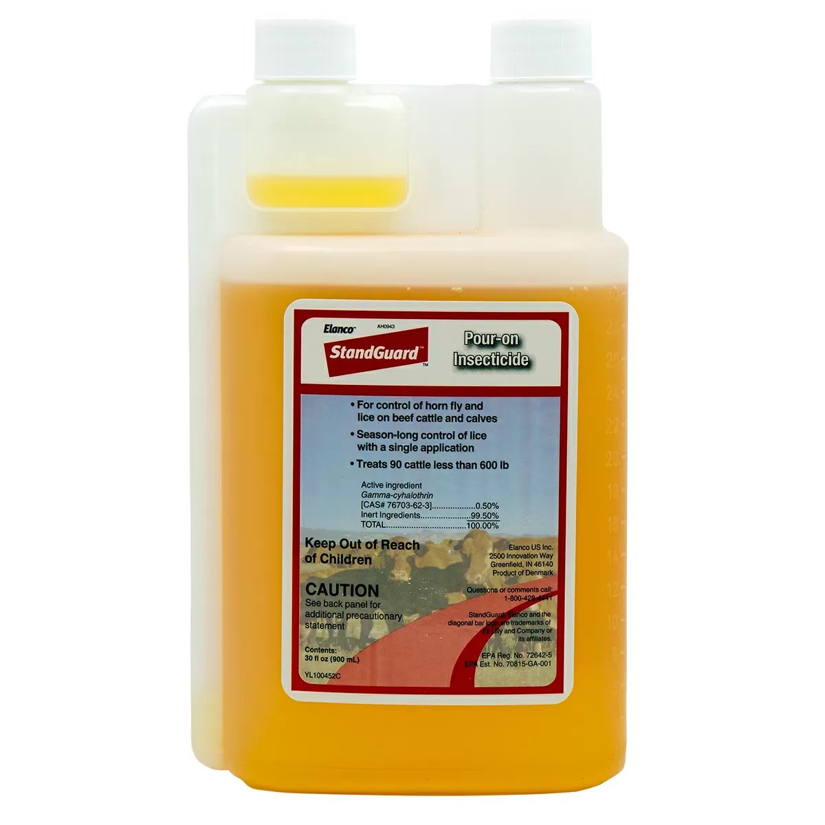 Prozap® StandGuard® Pour-On Insecticide - 900 mL