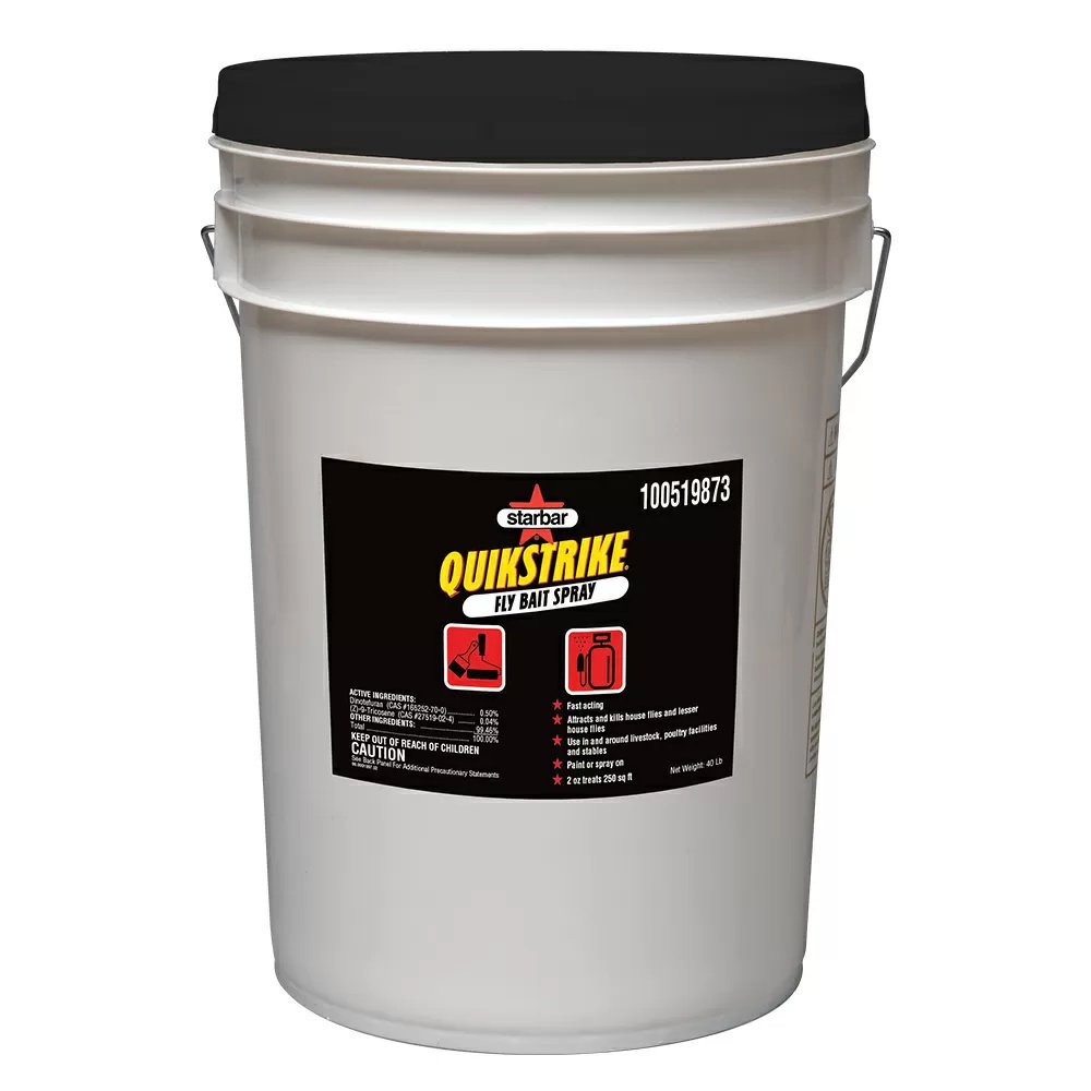 Starbar® QuikStrike® Fly Bait Spray - 40 lb Pail