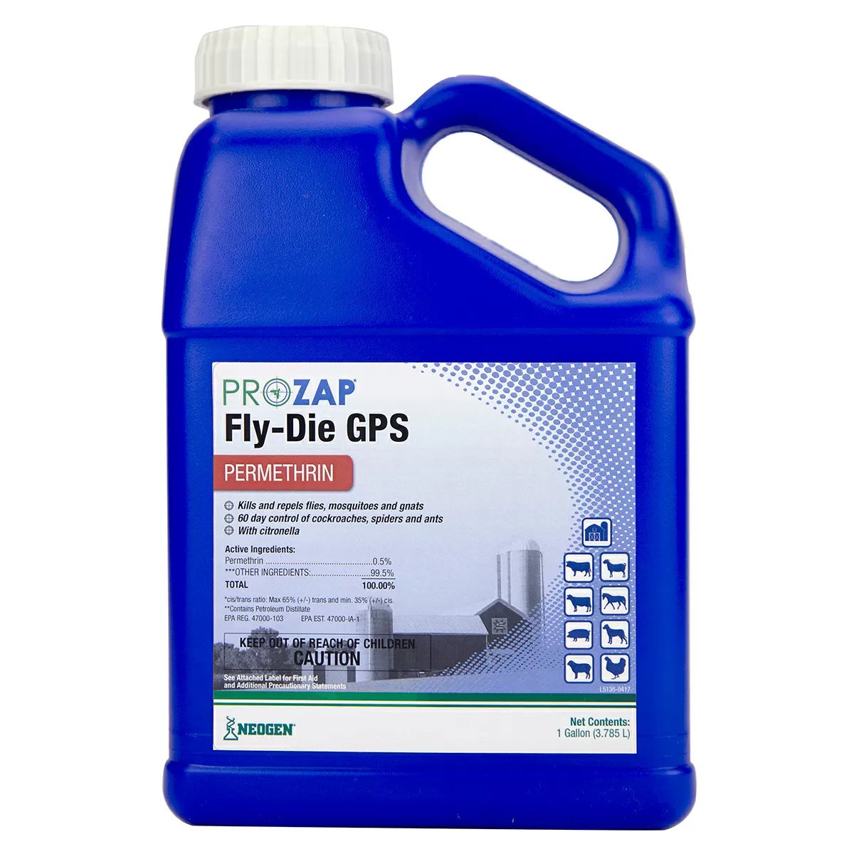 PROZAP® Fly-Die GPS - 1 Gallon