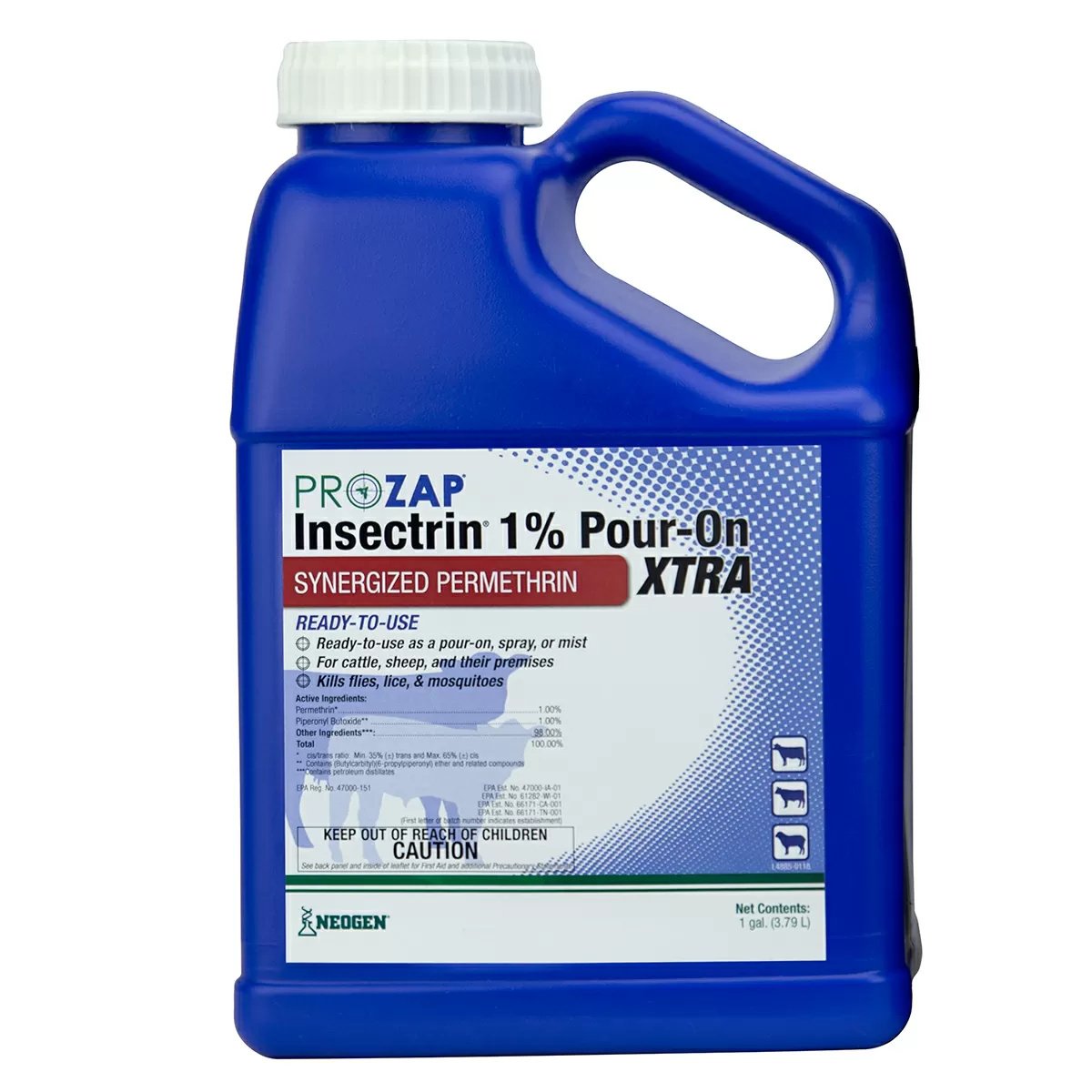 PROZAP® Insectrin® 1% Pour-On Xtra