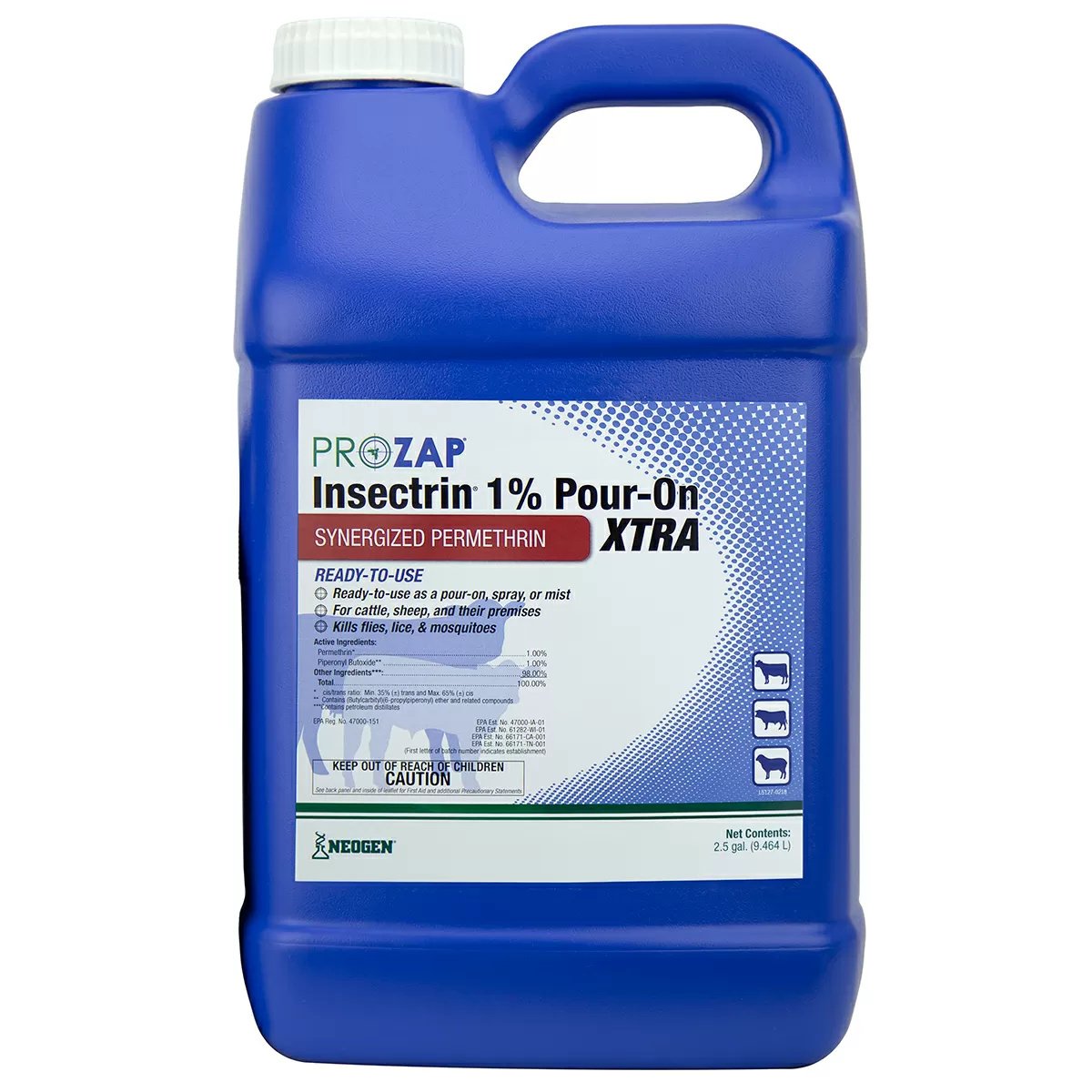 PROZAP® Insectrin® 1% Pour-On Xtra