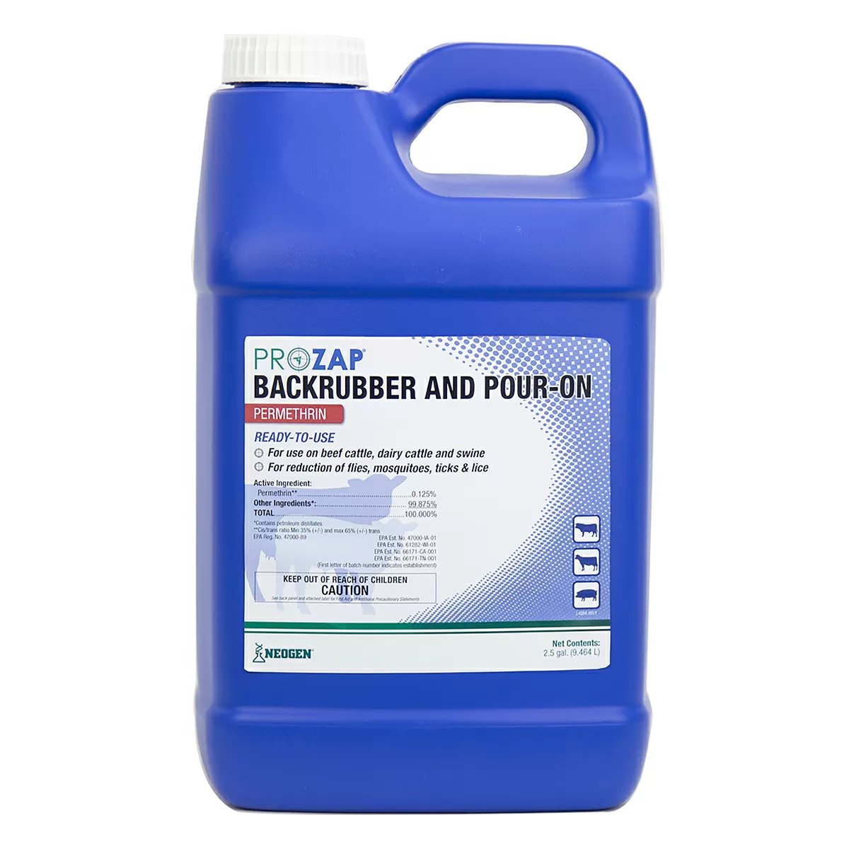 PROZAP® Backrubber and Pour-On