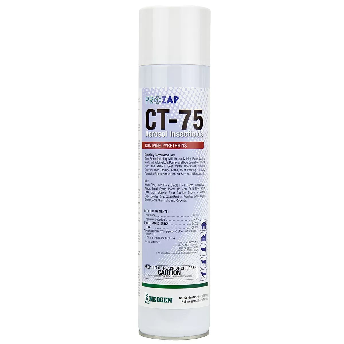 PROZAP® CT-75 Dairy Aerosol