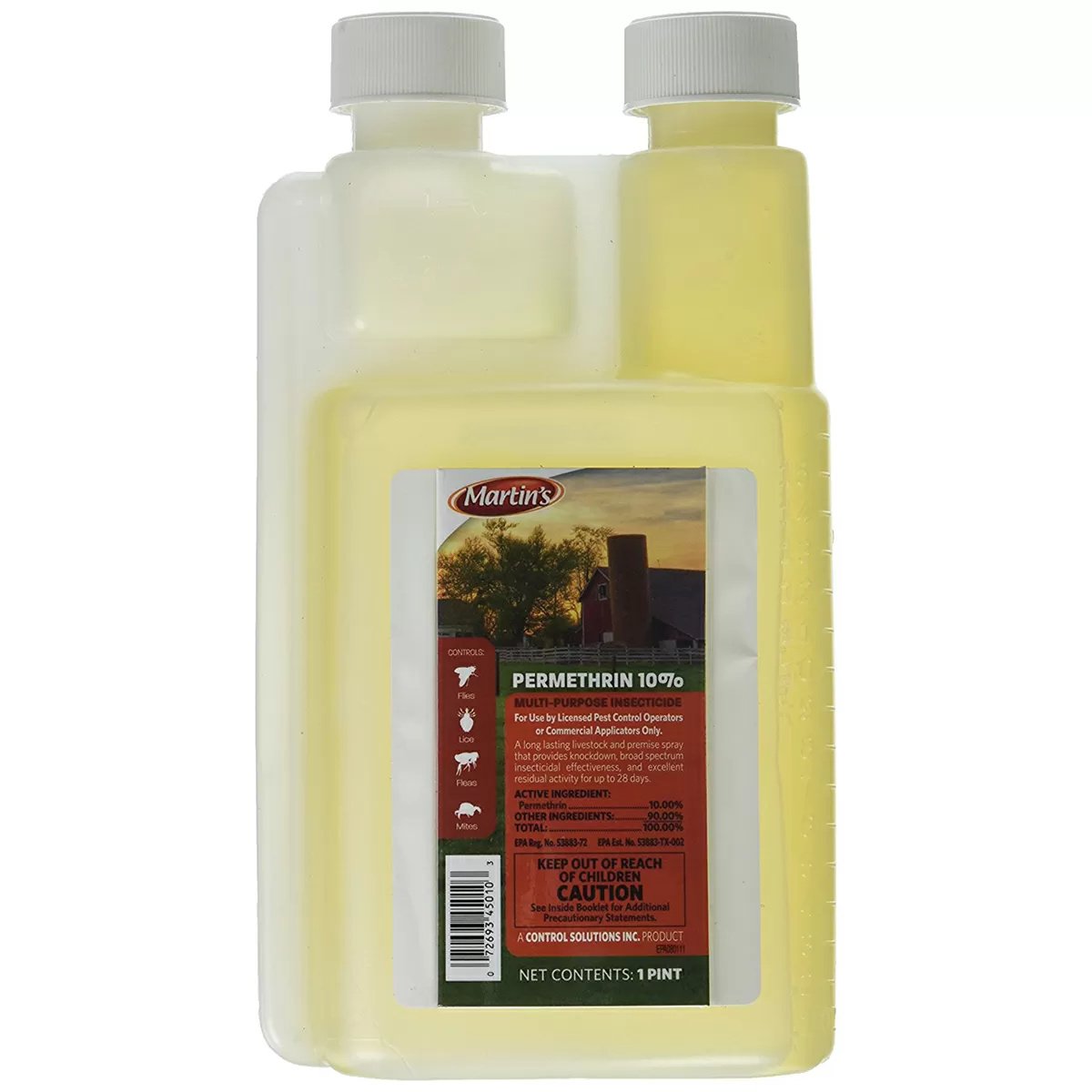 Martin's Permethrin 10% Insecticide - Pint