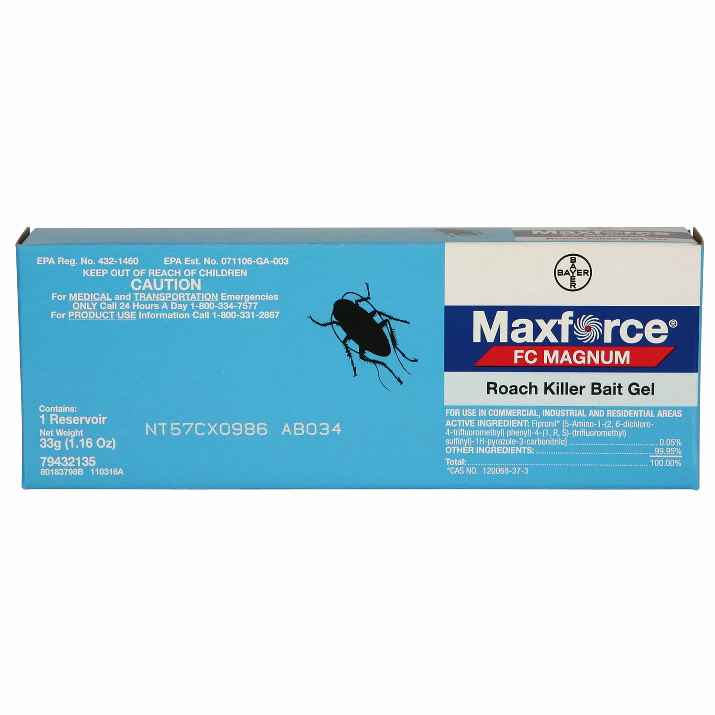 Bayer Maxforce® FC Magnum Roach Killer Bait Gel