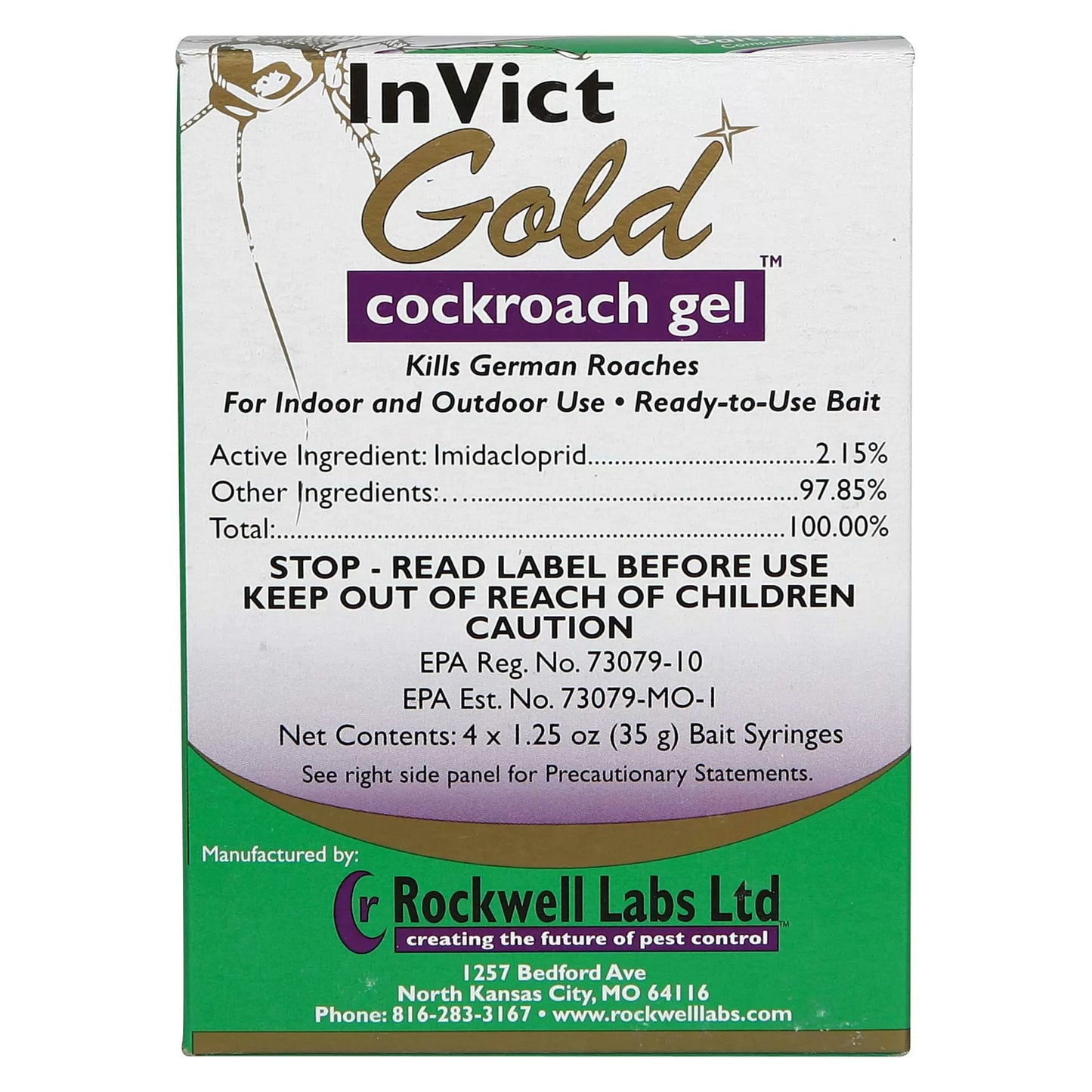 InVict Gold Cockroach Gel™