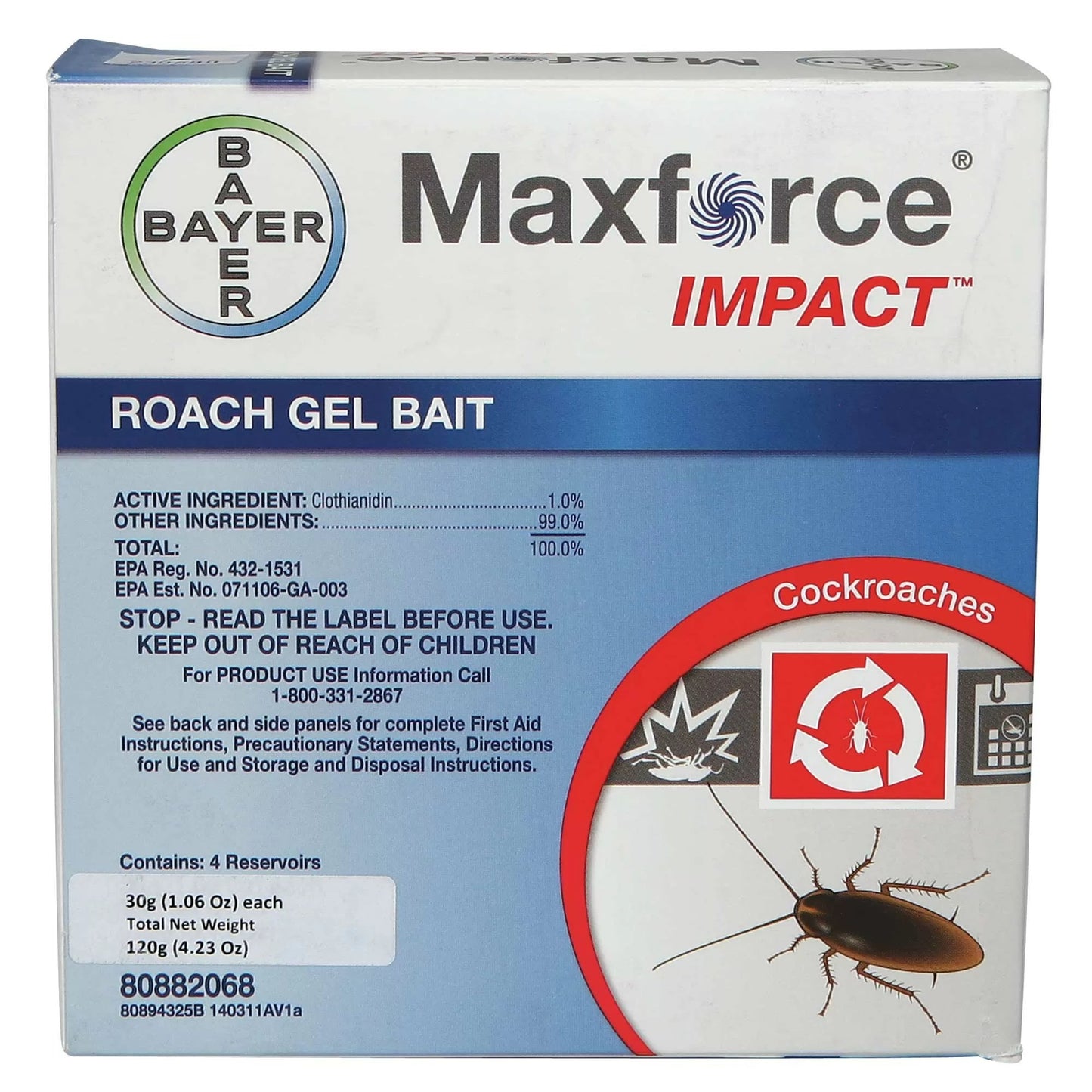 Bayer Maxforce® Impact™ Roach Gel Bait