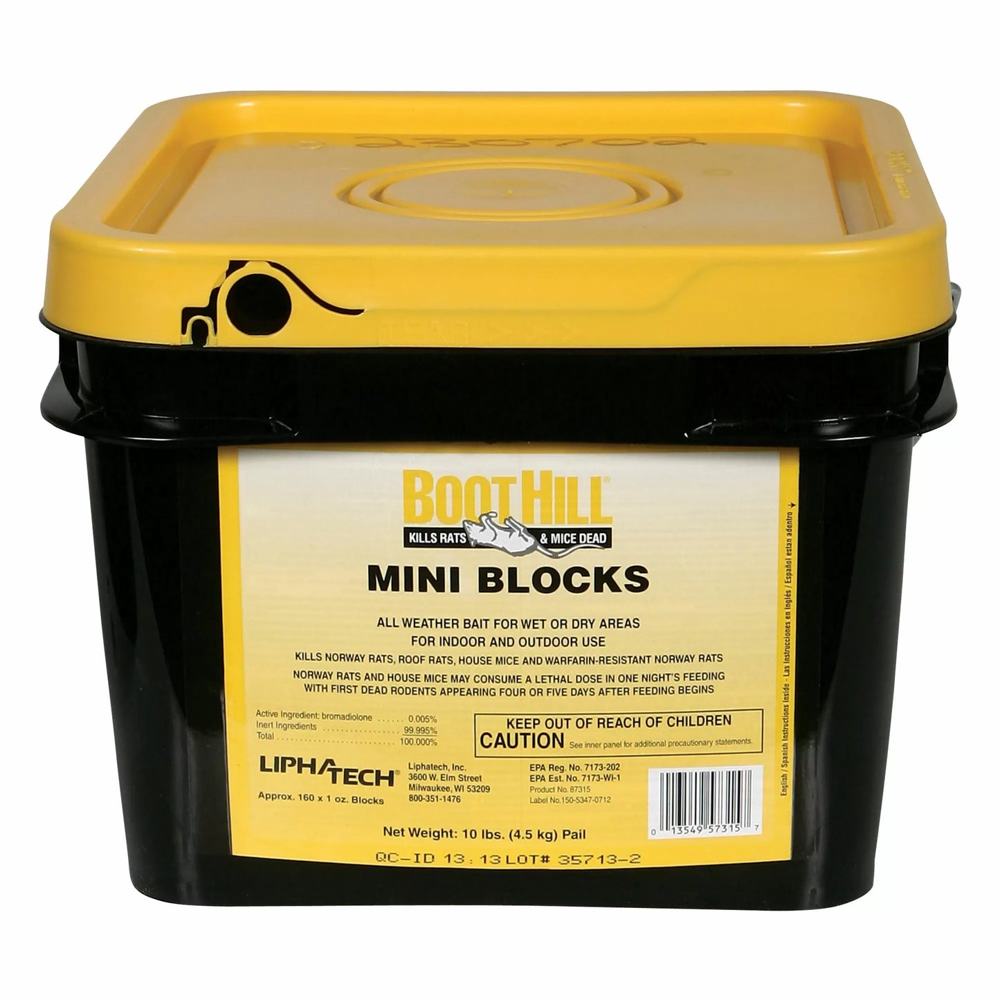 BootHill® Rat & Mouse Bait  Pellets, MiniBlocks or Place Packs