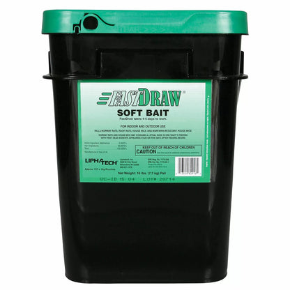 FastDraw® Soft Bait Rodenticide   8 lb. or 16 lb. Pail