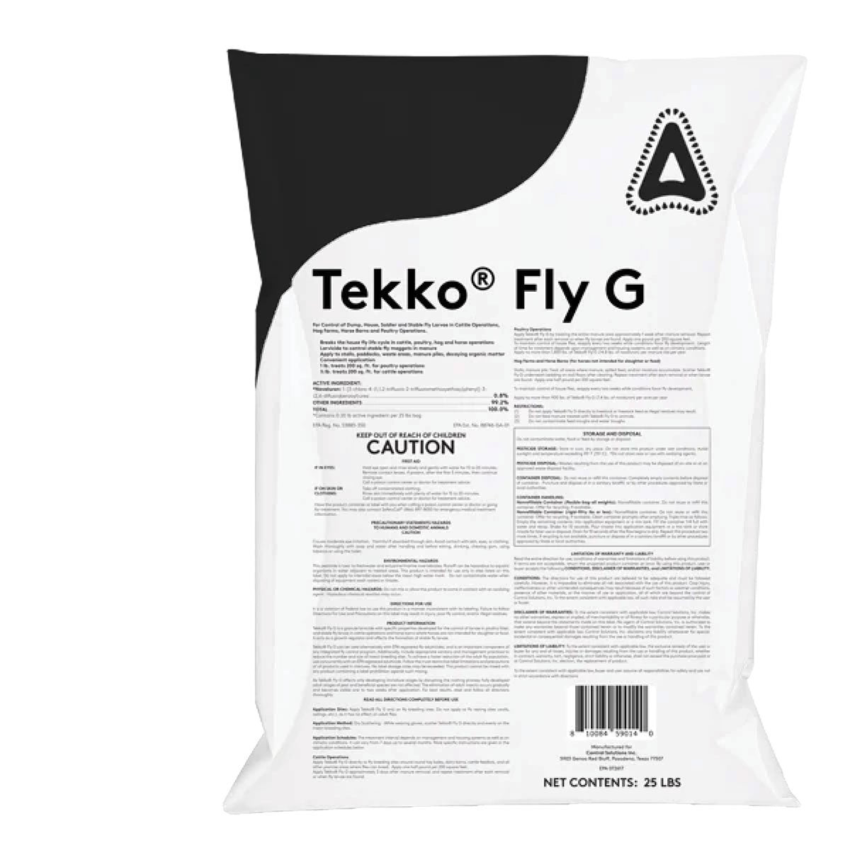 Control Solutions TEKKO® Fly G Larvicide, 25 LBS