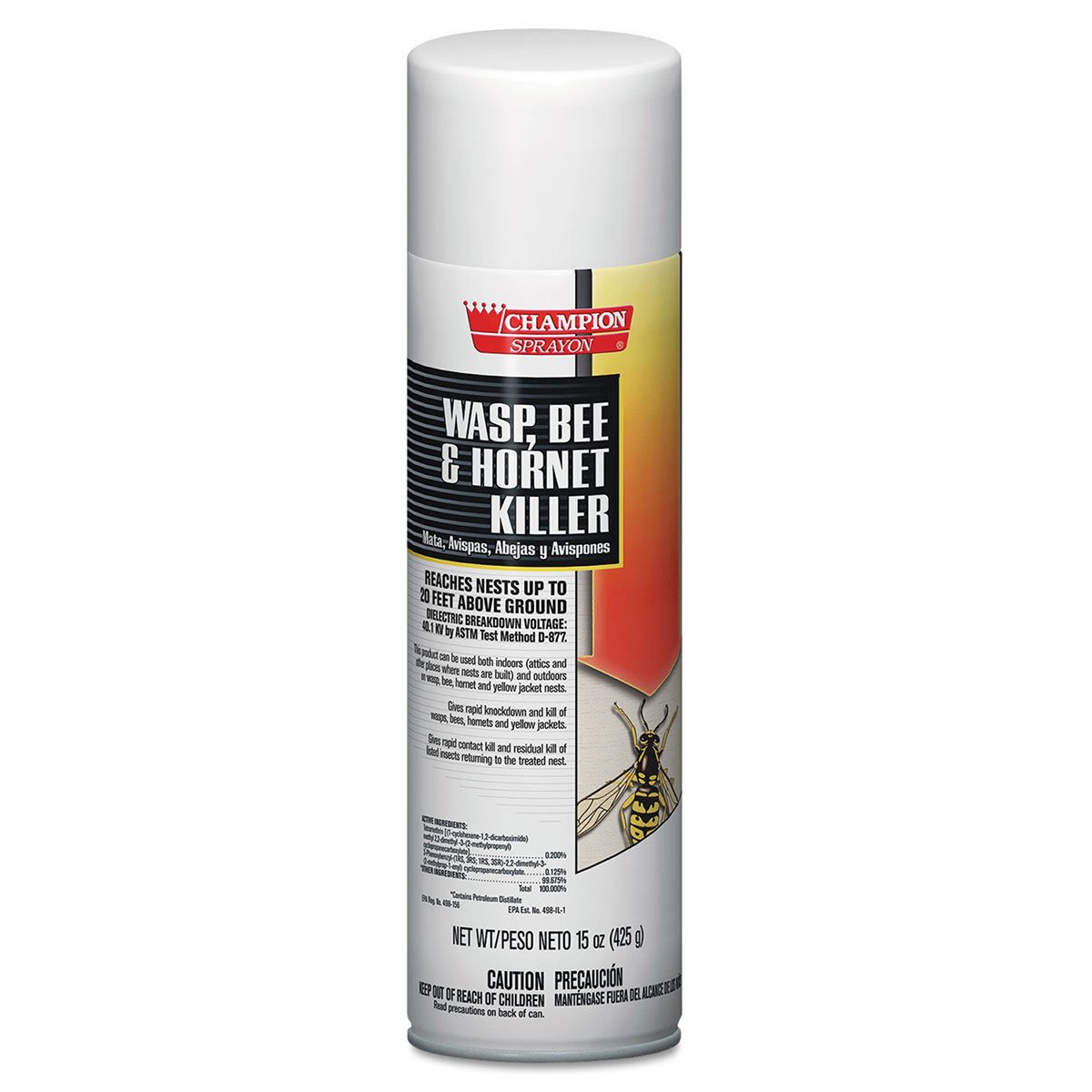 Champion Sprayon® Wasp, Bee & Hornet Killer - 15oz Can