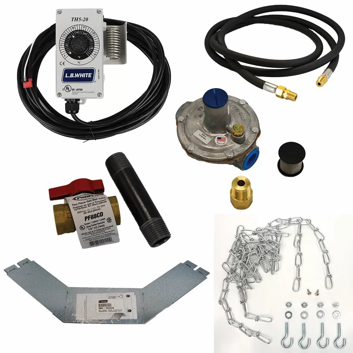 LB ® Accessory Package for Guardian™ 2.0 50-100,000 BTU Natural Gas Heaters