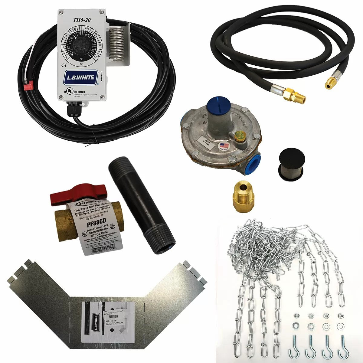 LB ® Accessory Package for Guardian™ 2.0 160-250,000 BTU Natural Gas Heaters