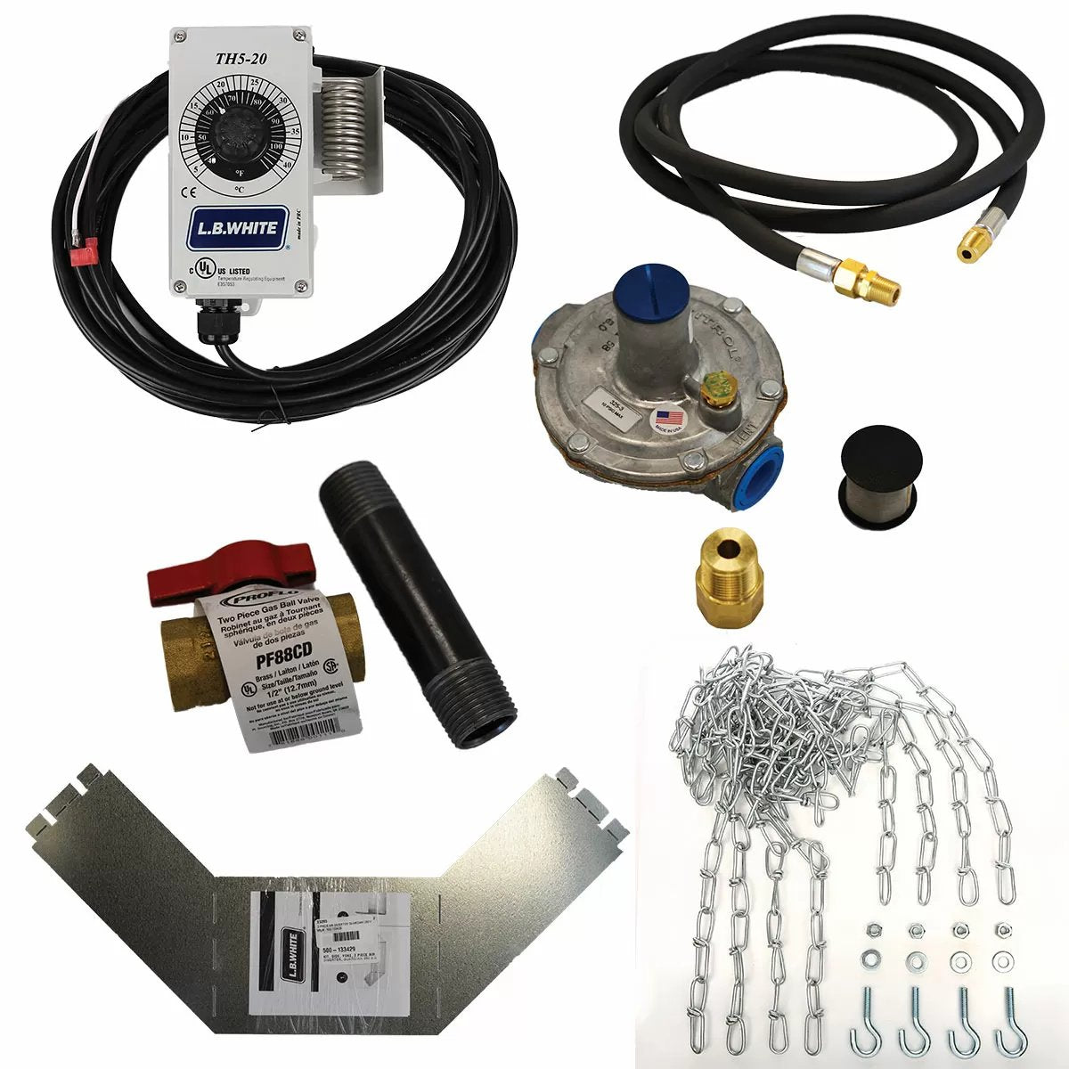 LB ® Accessory Package for Guardian™ 2.0 250,000 BTU Natural Gas Heaters