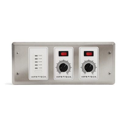 Infratech Zone Analog Controls with Digital Timer