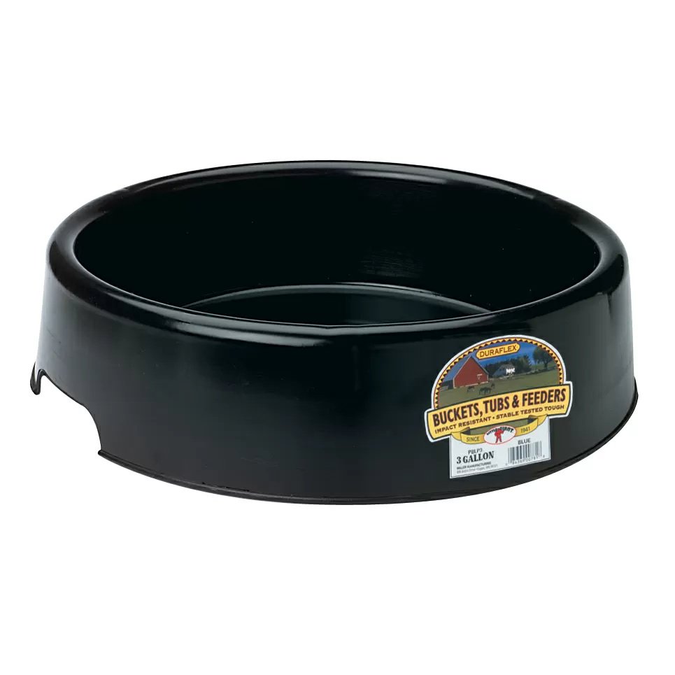 DuraFlex® 3 Gallon Plastic Pan Feeder