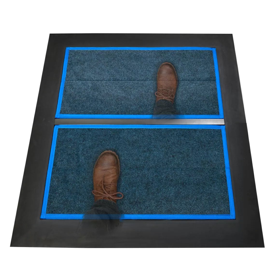 SaniStride® STRIDE Disinfectant Mat WIDE Runner End Piece  Low Profile