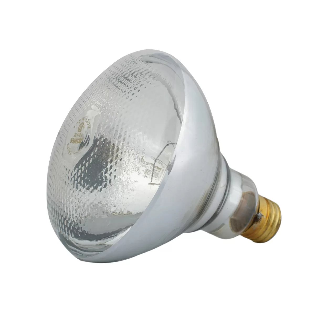 Heavy-Duty Hard Clear Glass Heat Bulb - 175 Watt