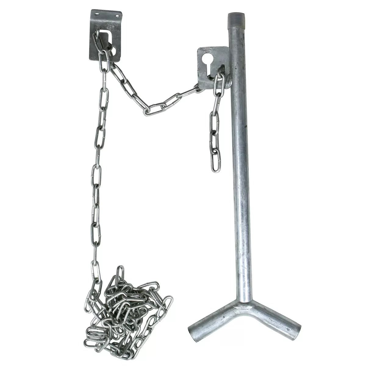 Galvanized Steel Swinging Waterer Kit - Double