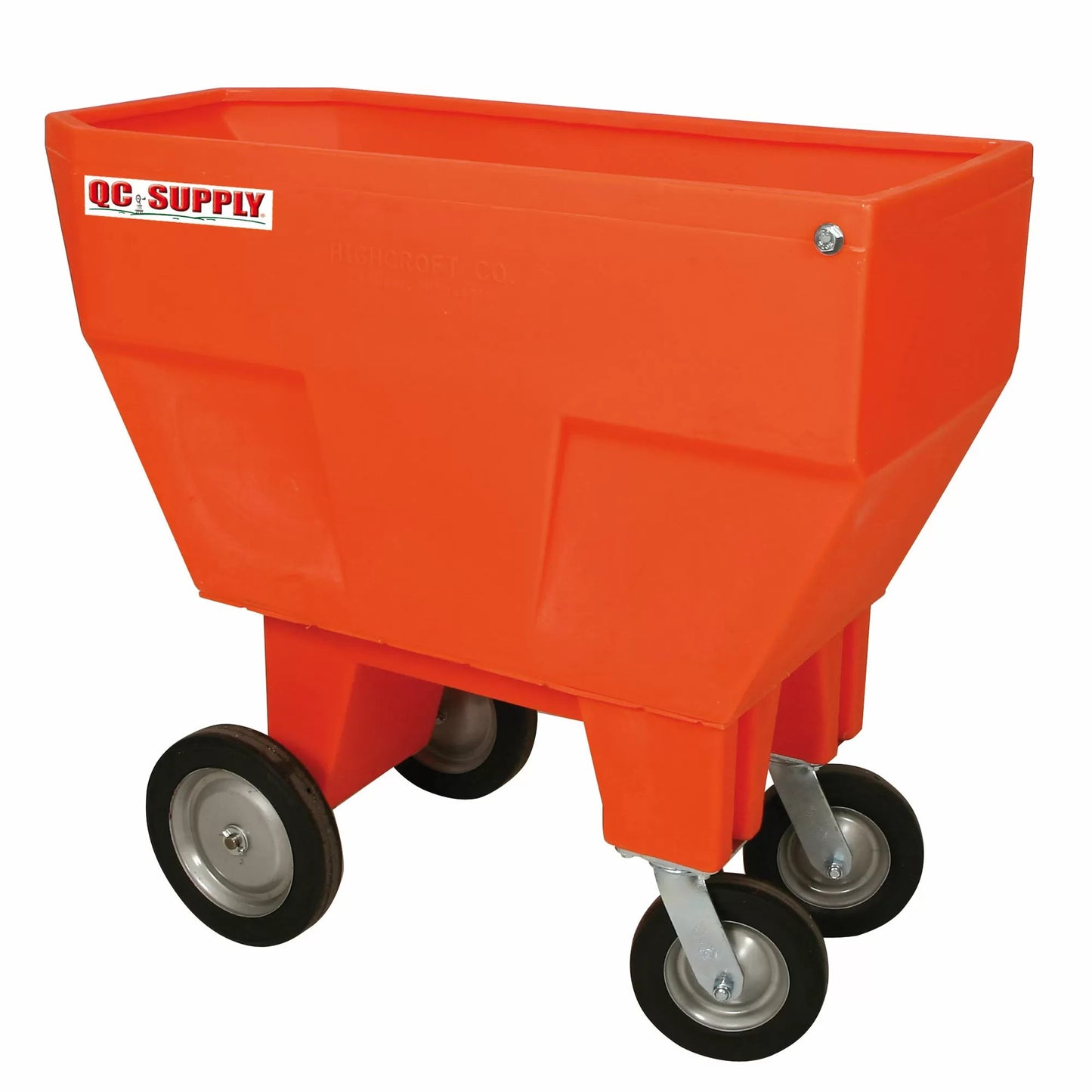 Poly Feed/Pig Moving Cart - 39 1/4" x 18 1/4" x 35"