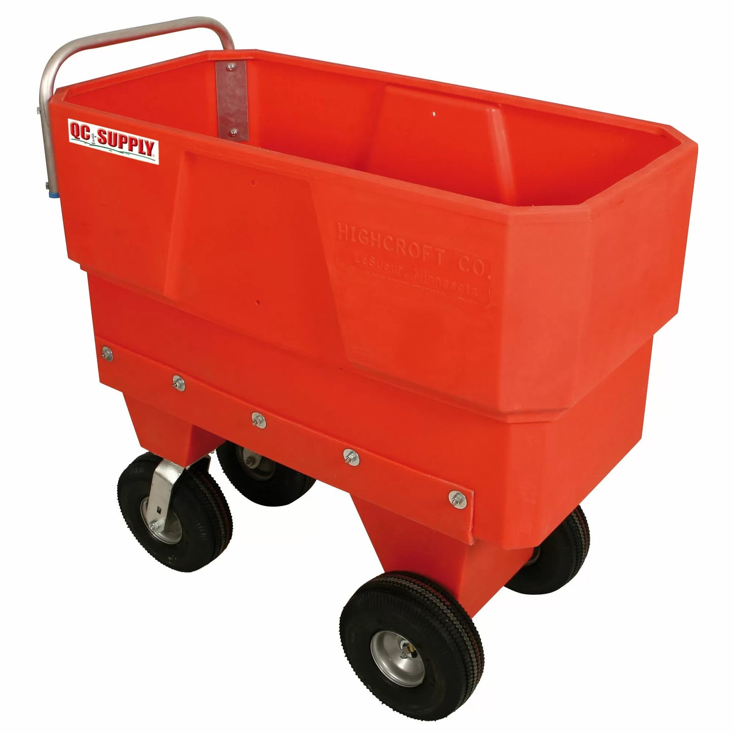 Poly Feed/Pig Moving Cart - 42" x 21 3/4" x 39"