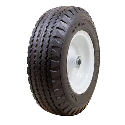 Solid Core Flat Free Tire - 4.10/3.50-6"