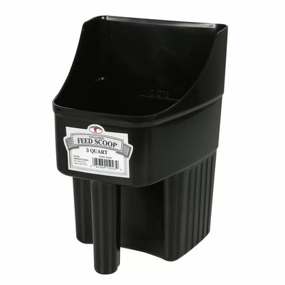 Little Giant® 3 Quart Plastic Enclosed Feed Scoop